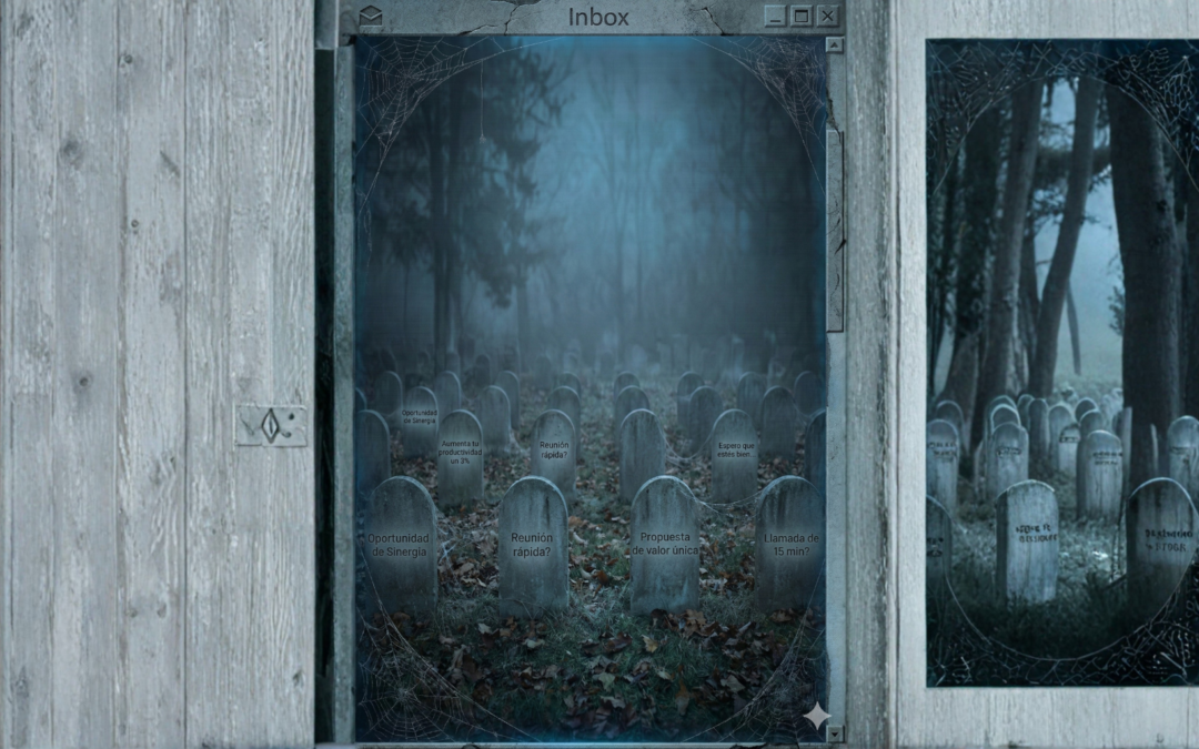 Cementerio de mensajes de venta en LinkedIn — por qué la prospección en frío fracasa
